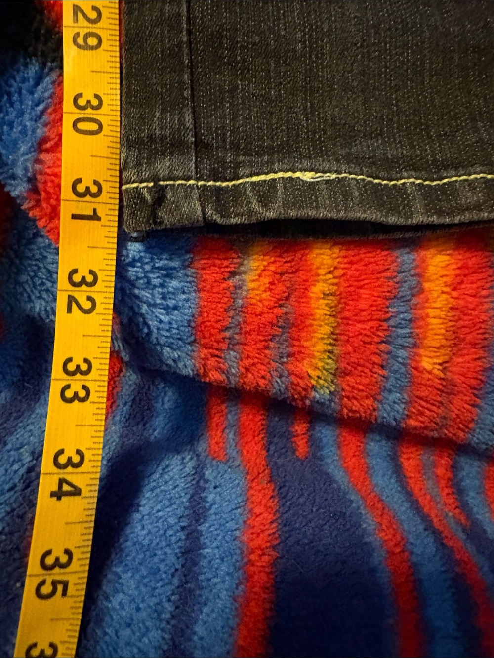 Coogi Dark Wash Jeans with Colorful Embroidered Trim - Picture 7 of 9
